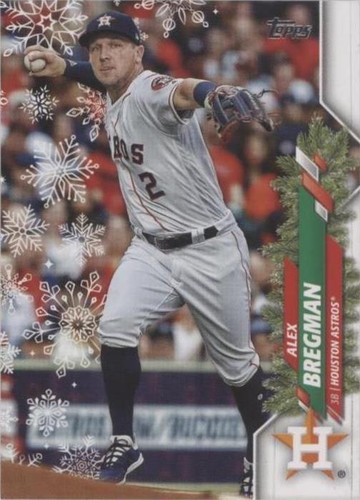 2020 Topps Holiday - Alex Bregman #HW50