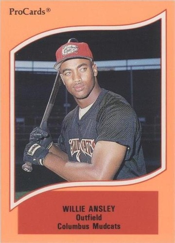 1990 ProCards A & AA Minor League Stars - Willie Ansley #57