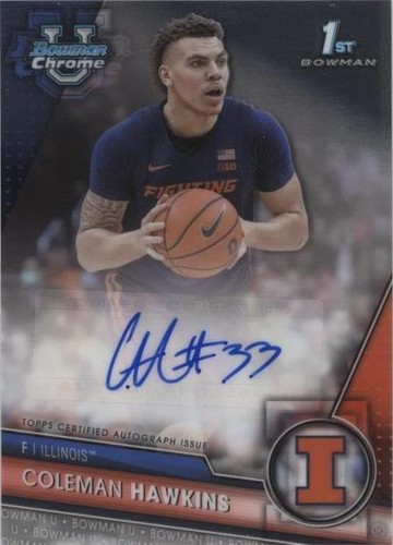 2023-24 Bowman University Chrome - Coleman Hawkins #BCPA-CH
