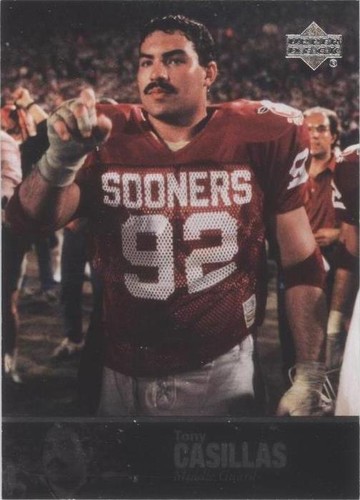 2011 Upper Deck College Football Legends Tony Casillas #5