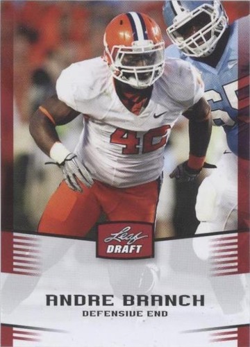 2012 Leaf Draft Andre Branch Corico Wright #3