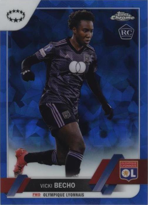 2022-23 Topps Chrome Uefa Women's Champions League Sapphire Edition Vicki Becho #98