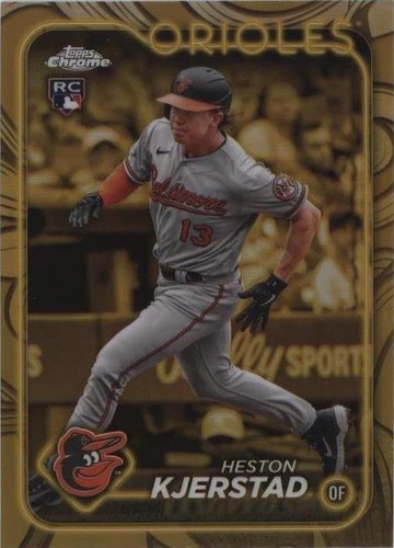 2024 Topps Gilded Collection - Heston Kjerstad #91