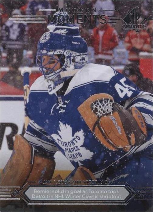 2014-15 SP Authentic - Jonathan Bernier #161