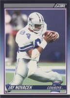 1990 Score Jay Novacek #11T