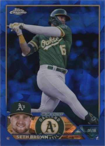 2023 Topps Chrome Sapphire Edition - Seth Brown #148