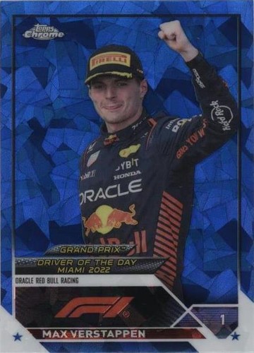 2023 Topps Chrome Sapphire Edition Formula 1 - Max Verstappen #170