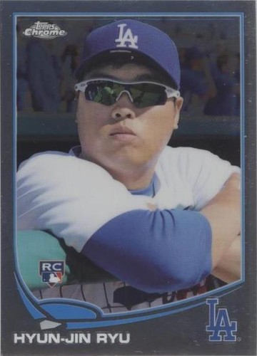 2013 Topps Chrome - Hyun-jin Ryu #25
