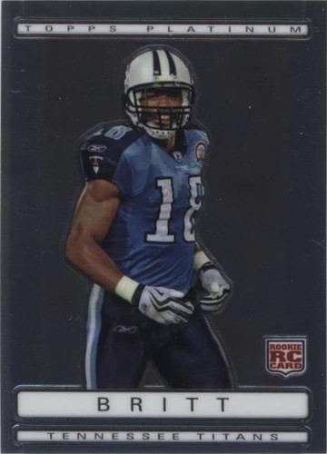 2009 Topps Platinum Kenny Britt #128