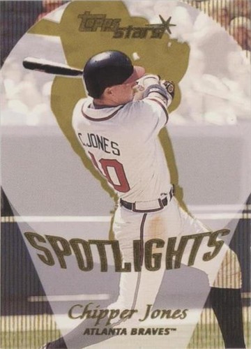 2000 Topps Stars - Chipper Jones #158