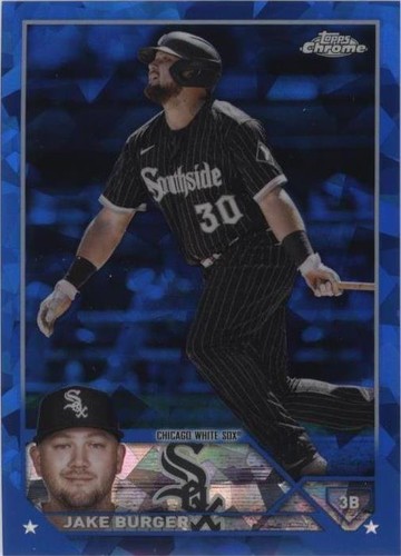 2023 Topps Chrome Sapphire Edition - Jake Burger #528