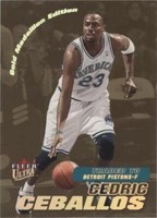 2000-01 Fleer Ultra - Cedric Ceballos #195G