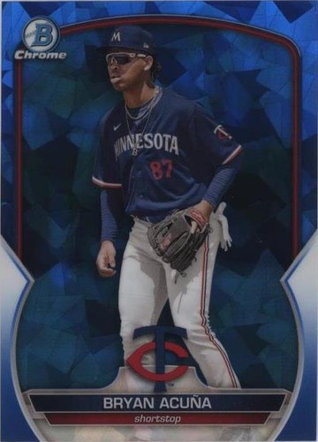 2023 Bowman Chrome Sapphire Edition - Bryan Acuna #BCP-193