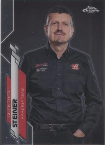 2020 Topps Chrome Formula 1 - Günther Steiner #93