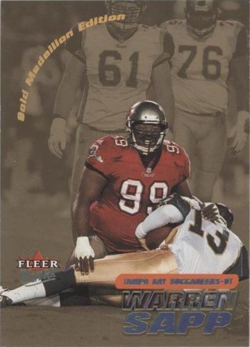 2001 Fleer Ultra Warren Sapp #230G