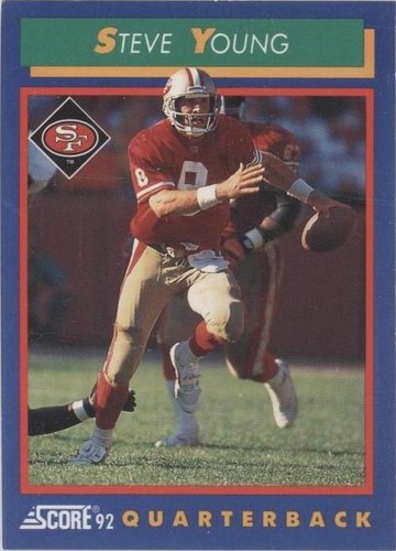 1992 Score Steve Young #4