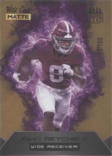 2022 Wild Card MATTE John Metchie III #RH-14