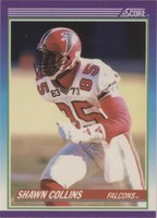 1990 Score Shawn Collins #207