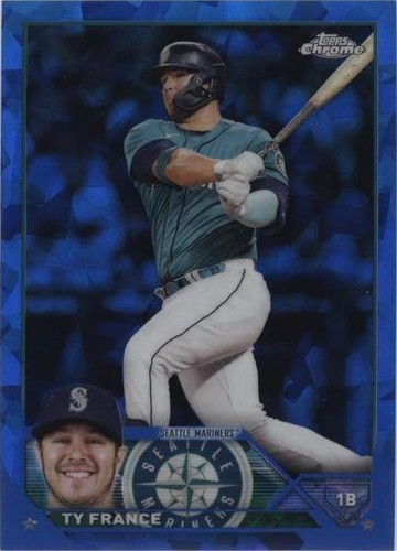 2023 Topps Chrome Sapphire Edition - Ty France #626
