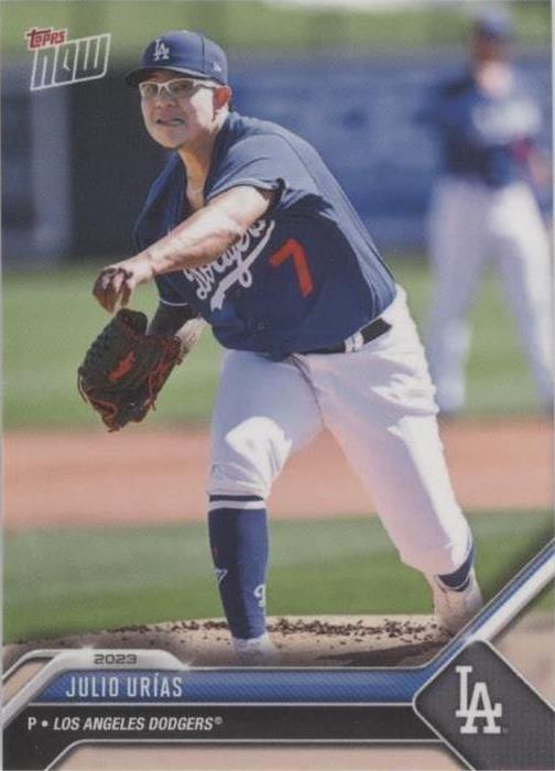 2023 Topps Now Road to Opening Day - Julio Urias #OD-279