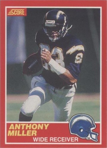 1989 Score Anthony Miller #178