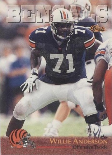 1996 Classic NFL Rookies Willie Anderson #9