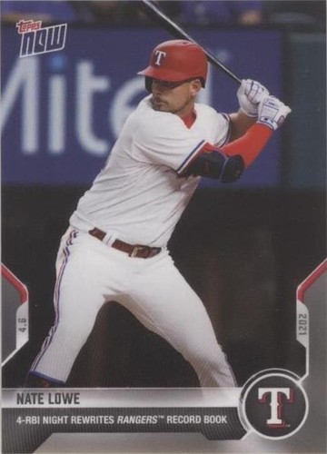 2021 Topps Now - Nate Lowe #40
