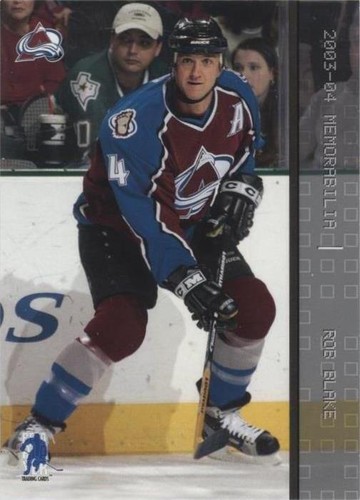 2003-04 In the Game Be A Player Memorabilia - Rob Blake #77