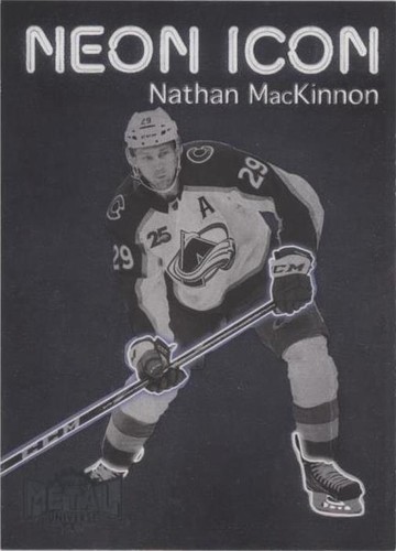 2021-22 Skybox Metal Universe - Nathan MacKinnon #NI-7