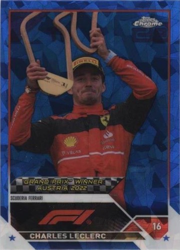 2023 Topps Chrome Sapphire Edition Formula 1 - Charles Leclerc #154
