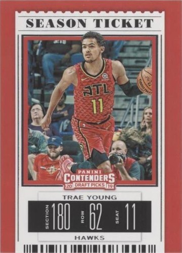 2019-20 Panini Contenders Draft Picks - Trae Young #49