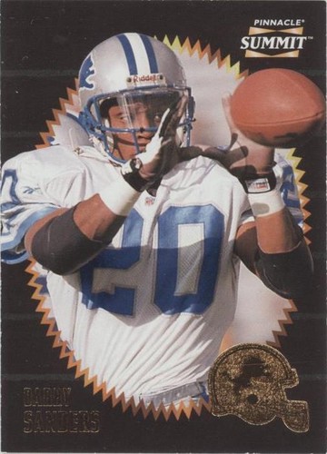 1996 Pinnacle Summit Barry Sanders #48