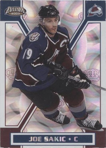 2002-03 Pacific Exclusive - Joe Sakic #46