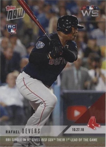 2018 Topps Now - Rafael Devers #949