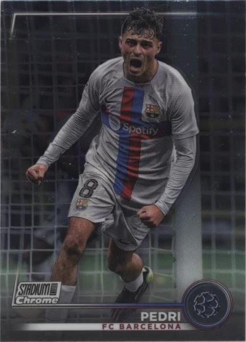 topps chrome stadiam club ペドリ シリアル カード‼︎ topps chrome stadiam club ペドリ シリアル カード‼︎（アンリ