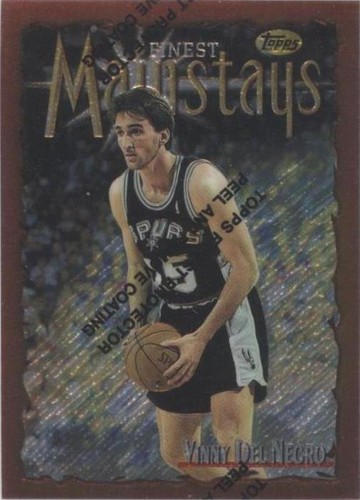 1996-97 Topps Finest - Vinny Del Negro #172