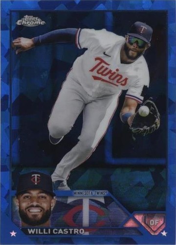 2023 Topps Chrome Sapphire Edition - Willi Castro #411