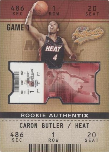 2002-03 Fleer Authentix - Caron Butler #106