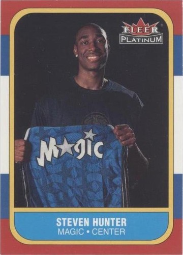 2001-02 Fleer Platinum - Steven Hunter #240