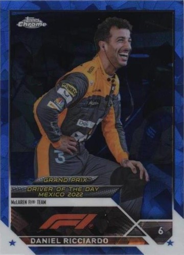 2023 Topps Chrome Sapphire Edition Formula 1 - Daniel Ricciardo #185