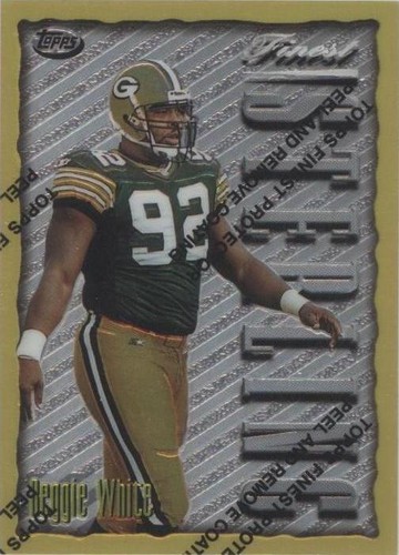 1996 Topps Finest Reggie White #296