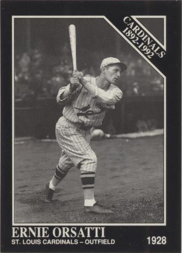 1992 The Sporting News Conlon Collection - Ernie Orsatti #650