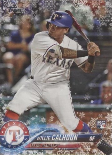 2018 Topps Holiday - Willie Calhoun #HMW27
