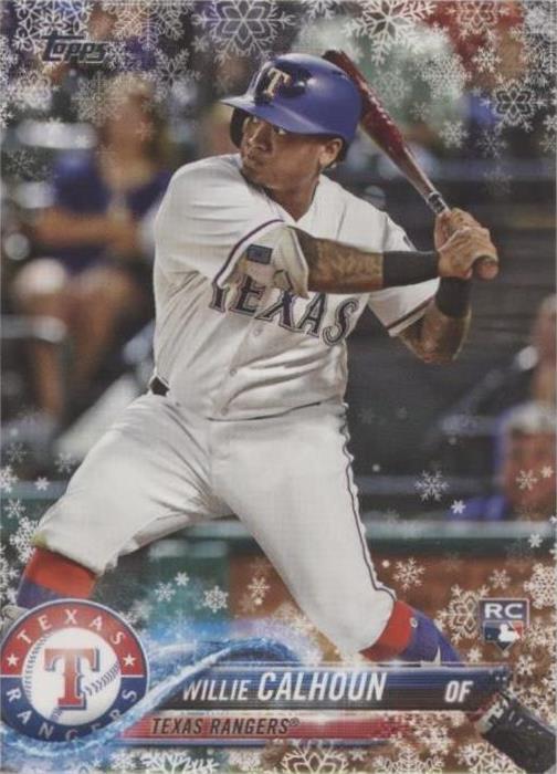 2018 Topps Holiday - Willie Calhoun #HMW27
