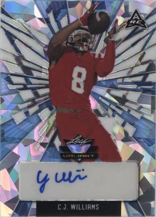 2022 Leaf Valiant C.J. Williams #BA-CJW