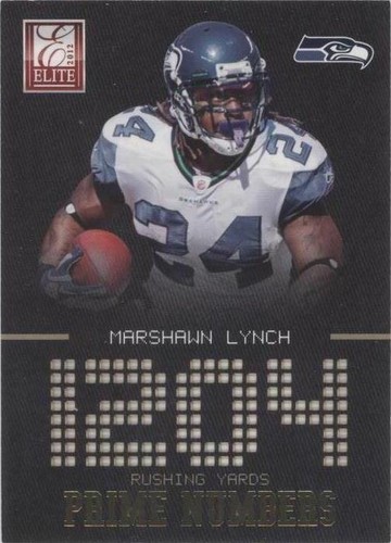 2012 Elite Marshawn Lynch #16