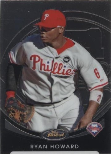 2010 Topps Finest - Ryan Howard #18