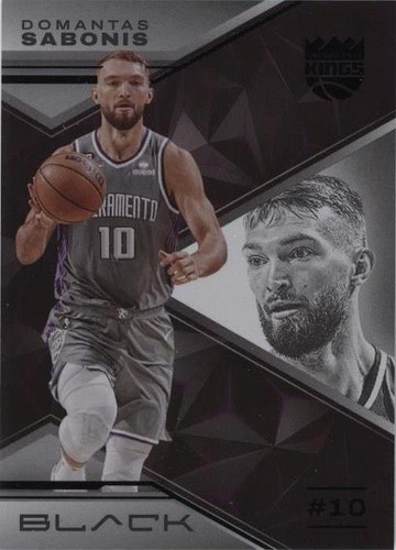 2022-23 Panini Black - Domantas Sabonis #4