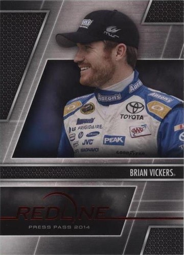 2014 Press Pass Redline - Brian Vickers #52