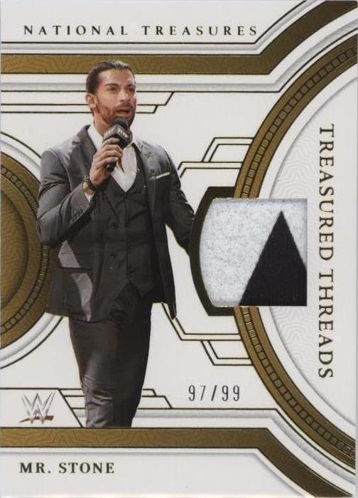 2024 Panini National Treasures WWE - Mr. Stone #TT-MRS